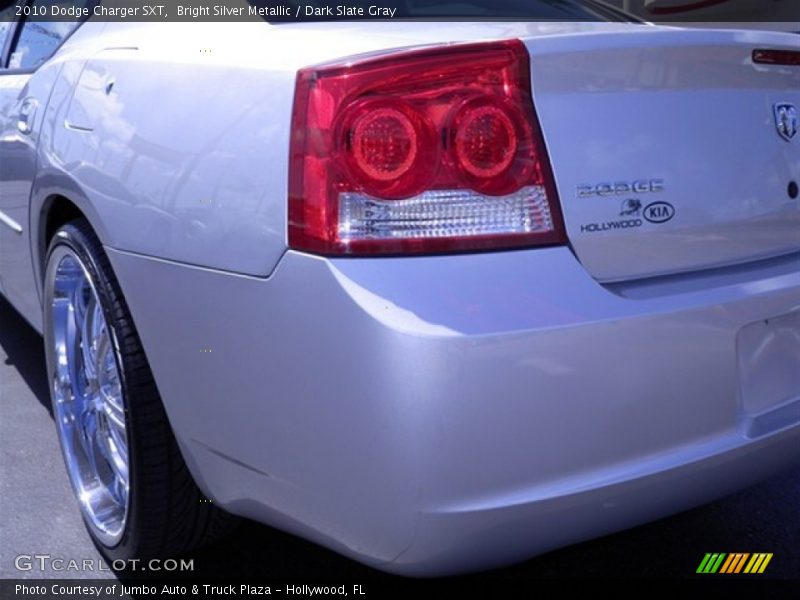 Bright Silver Metallic / Dark Slate Gray 2010 Dodge Charger SXT