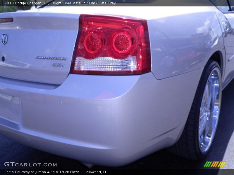Bright Silver Metallic / Dark Slate Gray 2010 Dodge Charger SXT