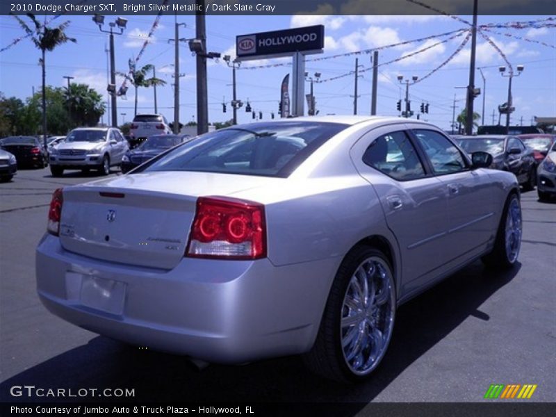 Bright Silver Metallic / Dark Slate Gray 2010 Dodge Charger SXT