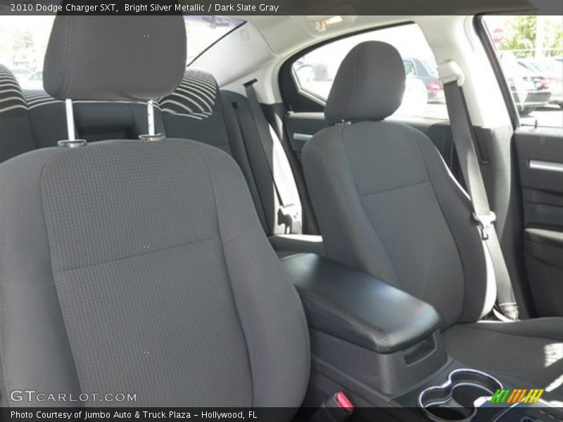 Bright Silver Metallic / Dark Slate Gray 2010 Dodge Charger SXT
