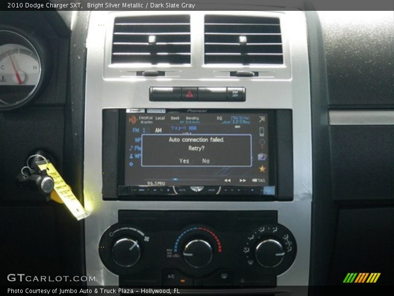 Bright Silver Metallic / Dark Slate Gray 2010 Dodge Charger SXT
