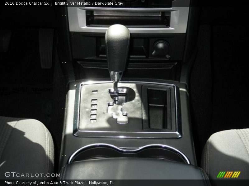 Bright Silver Metallic / Dark Slate Gray 2010 Dodge Charger SXT