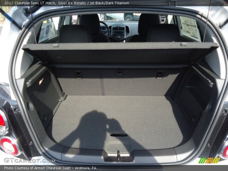 Silver Ice Metallic / Jet Black/Dark Titanium 2012 Chevrolet Sonic LT Hatch