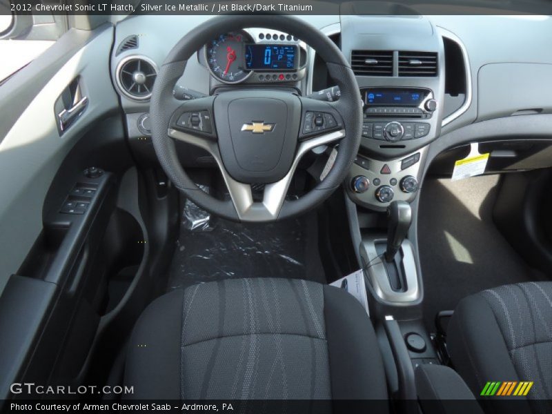 Silver Ice Metallic / Jet Black/Dark Titanium 2012 Chevrolet Sonic LT Hatch