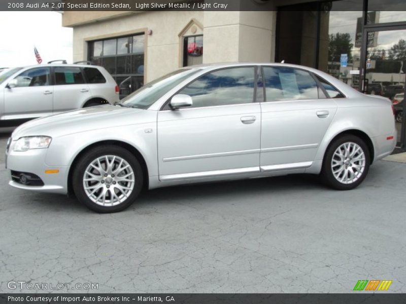 Light Silver Metallic / Light Gray 2008 Audi A4 2.0T Special Edition Sedan