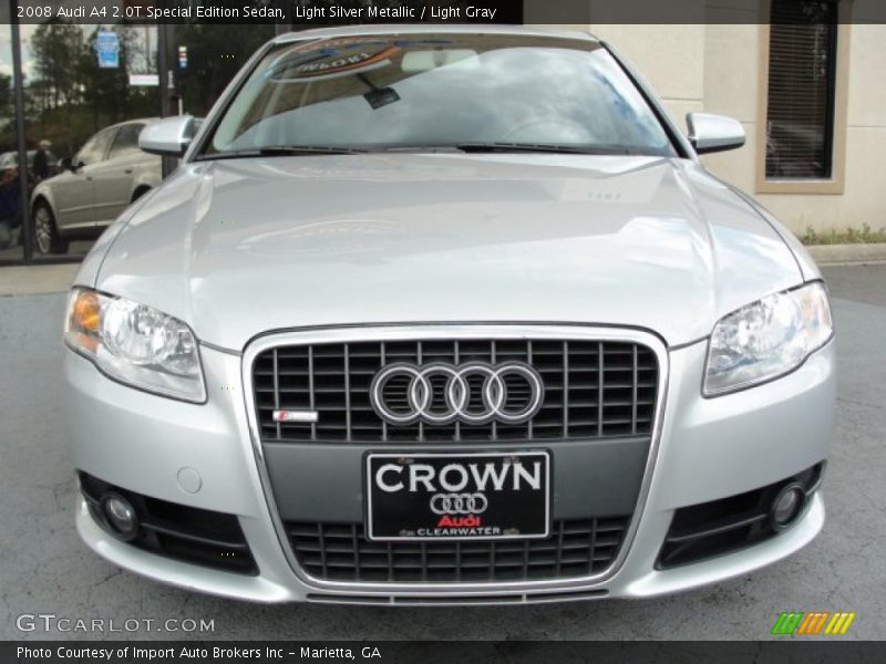 Light Silver Metallic / Light Gray 2008 Audi A4 2.0T Special Edition Sedan