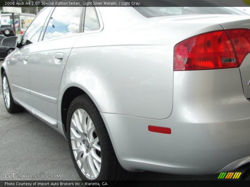 Light Silver Metallic / Light Gray 2008 Audi A4 2.0T Special Edition Sedan