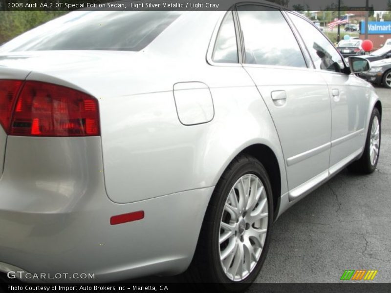 Light Silver Metallic / Light Gray 2008 Audi A4 2.0T Special Edition Sedan