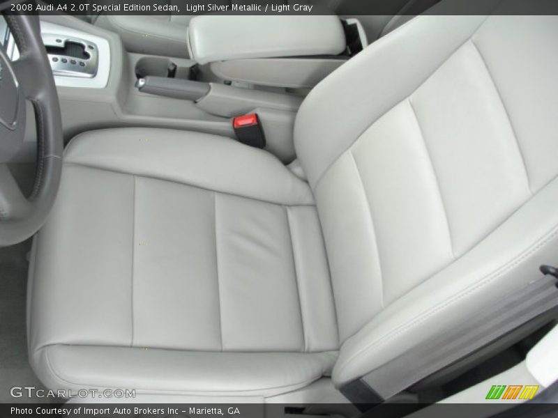 Light Silver Metallic / Light Gray 2008 Audi A4 2.0T Special Edition Sedan
