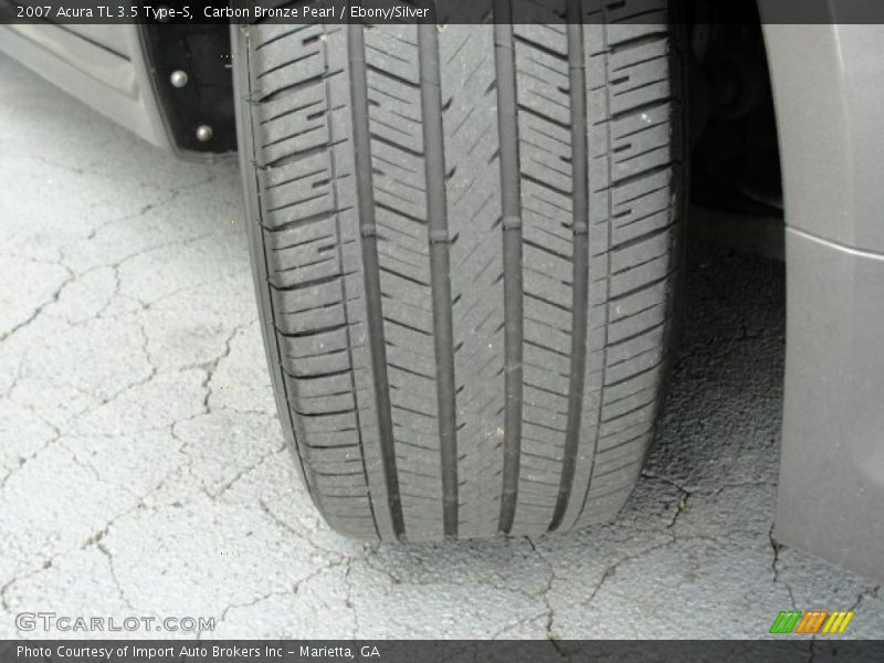 Carbon Bronze Pearl / Ebony/Silver 2007 Acura TL 3.5 Type-S