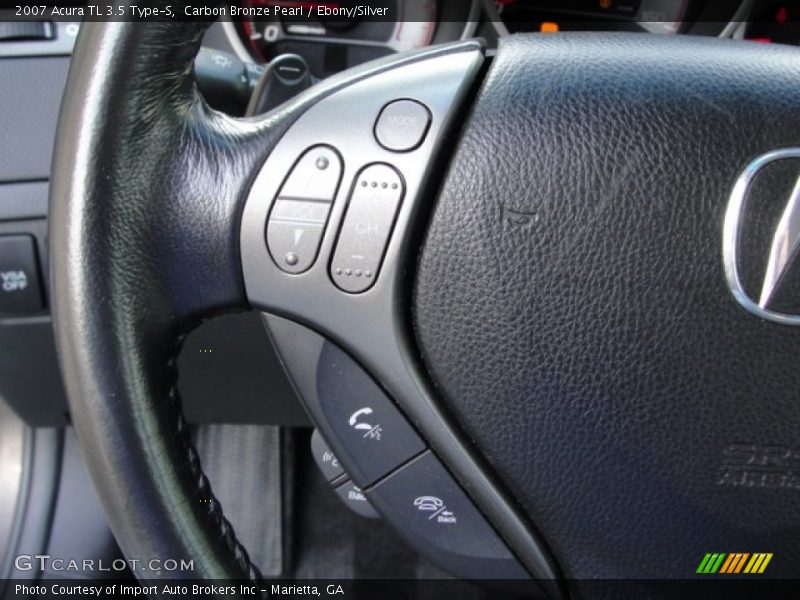 Carbon Bronze Pearl / Ebony/Silver 2007 Acura TL 3.5 Type-S
