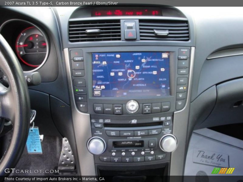 Carbon Bronze Pearl / Ebony/Silver 2007 Acura TL 3.5 Type-S