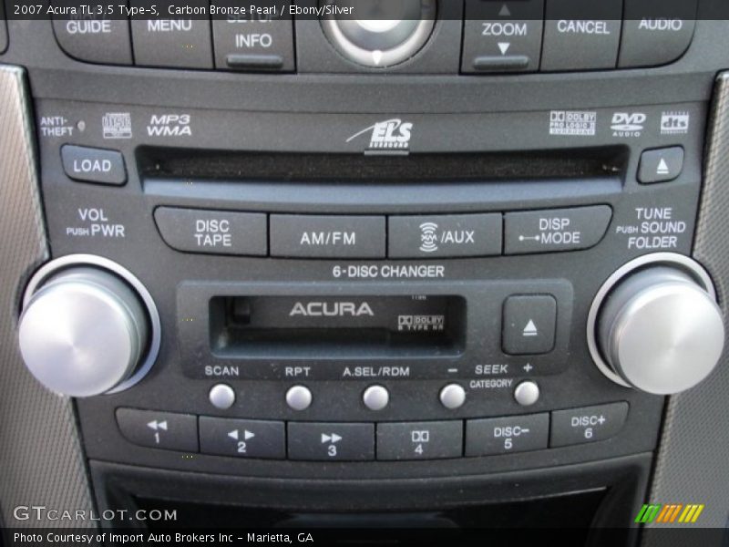 Controls of 2007 TL 3.5 Type-S