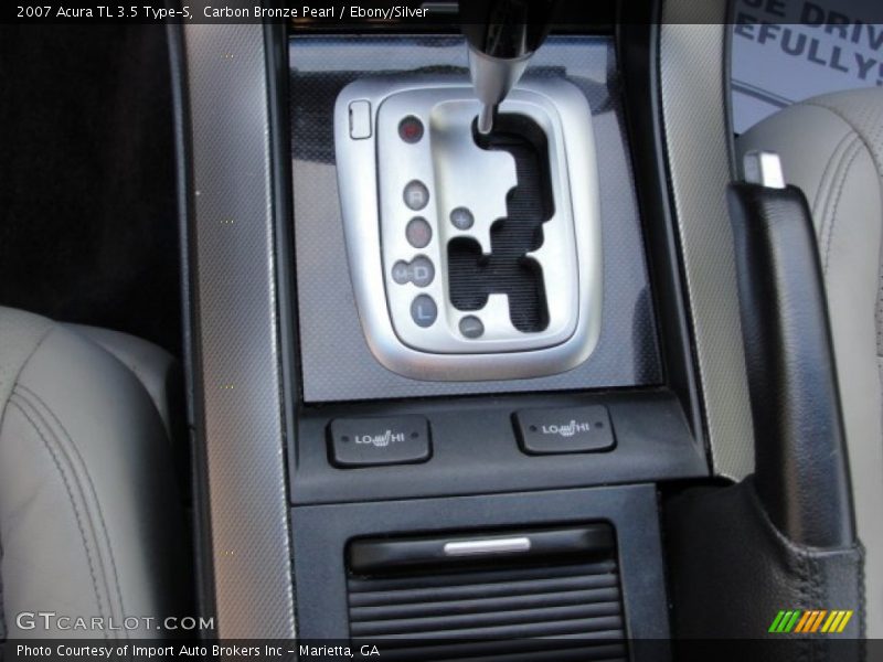 Carbon Bronze Pearl / Ebony/Silver 2007 Acura TL 3.5 Type-S