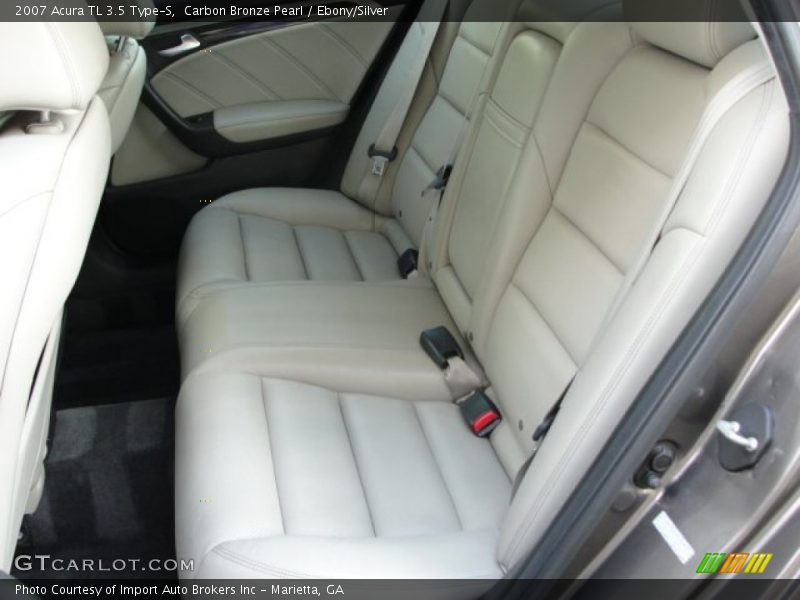 Carbon Bronze Pearl / Ebony/Silver 2007 Acura TL 3.5 Type-S