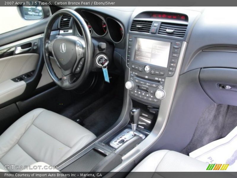Carbon Bronze Pearl / Ebony/Silver 2007 Acura TL 3.5 Type-S