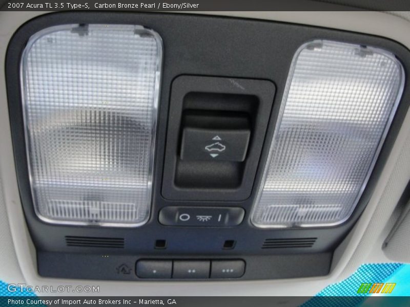 Carbon Bronze Pearl / Ebony/Silver 2007 Acura TL 3.5 Type-S