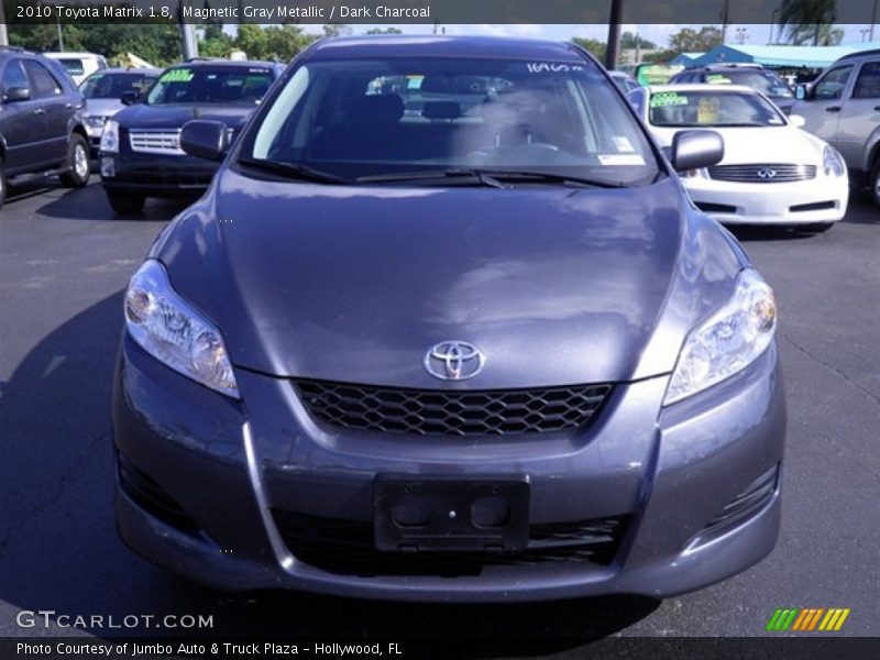 Magnetic Gray Metallic / Dark Charcoal 2010 Toyota Matrix 1.8