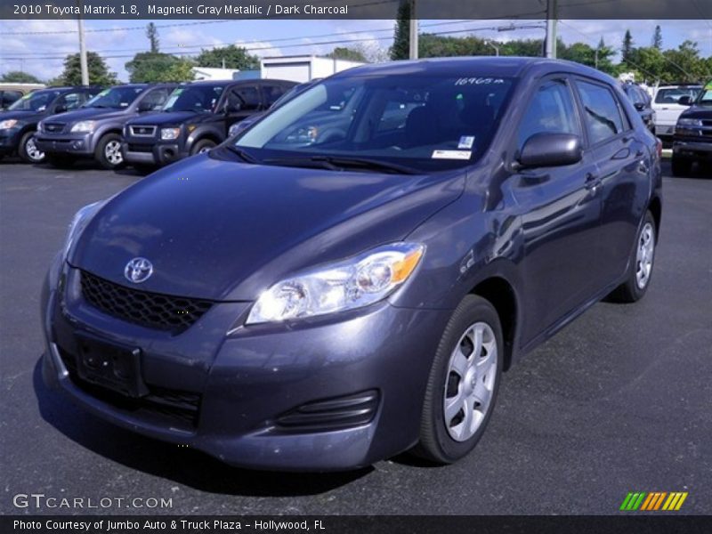 Magnetic Gray Metallic / Dark Charcoal 2010 Toyota Matrix 1.8