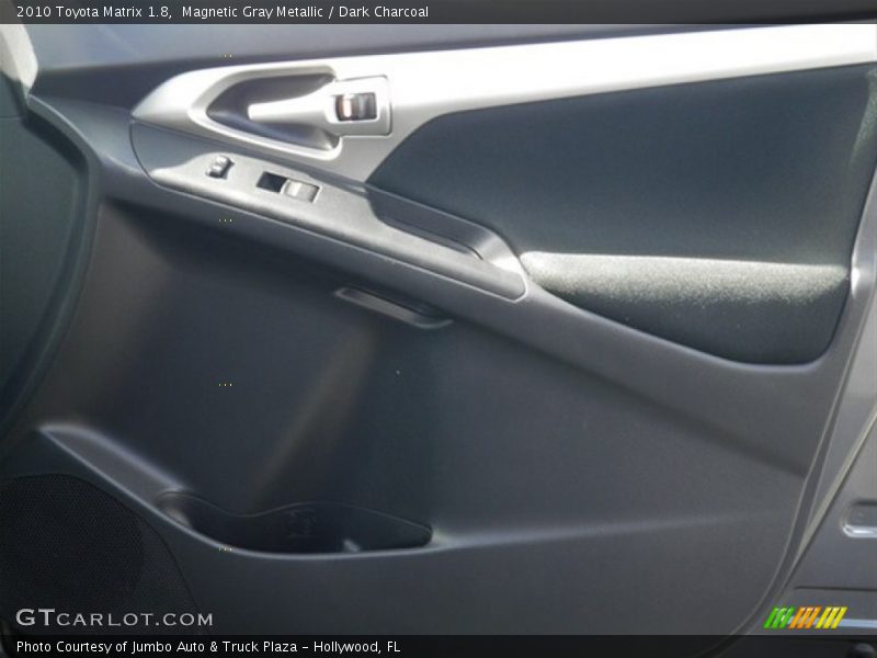 Magnetic Gray Metallic / Dark Charcoal 2010 Toyota Matrix 1.8