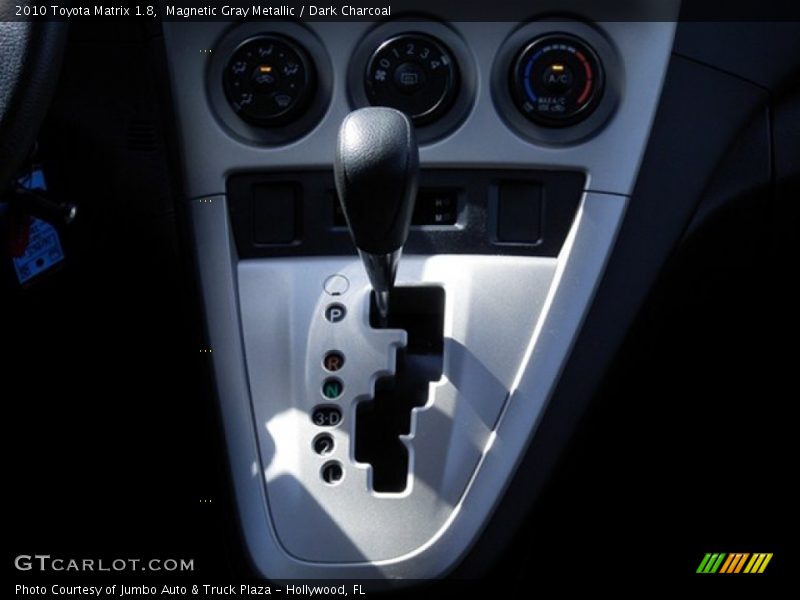 Magnetic Gray Metallic / Dark Charcoal 2010 Toyota Matrix 1.8