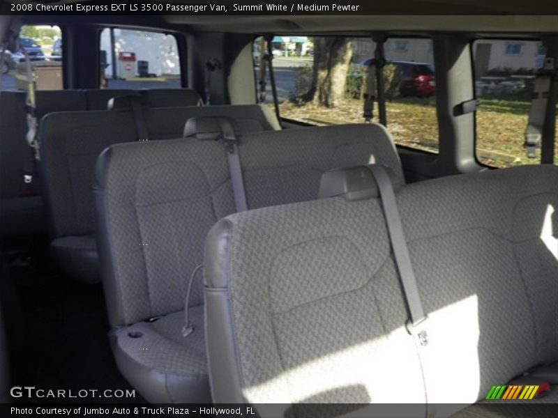 Summit White / Medium Pewter 2008 Chevrolet Express EXT LS 3500 Passenger Van