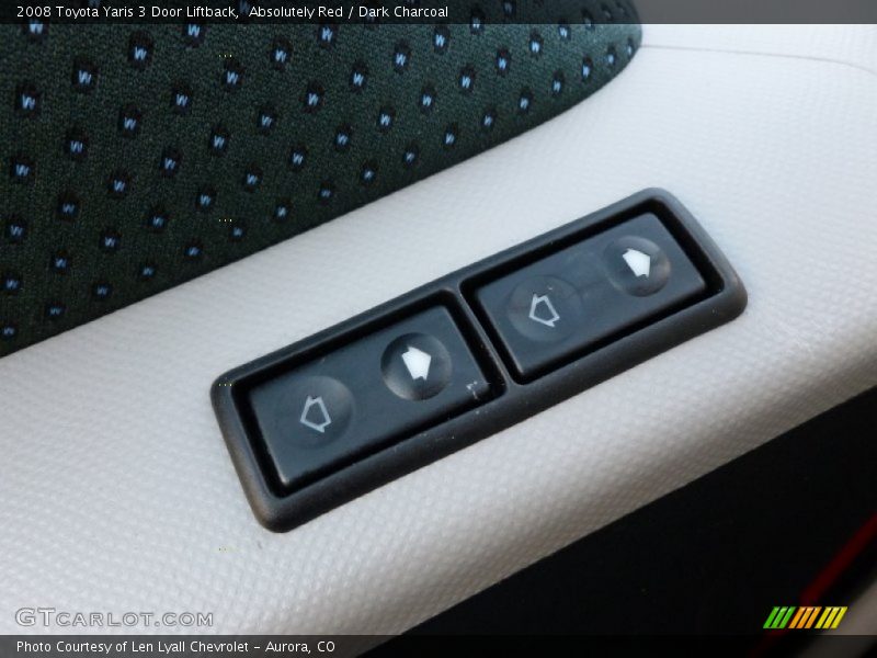 Absolutely Red / Dark Charcoal 2008 Toyota Yaris 3 Door Liftback