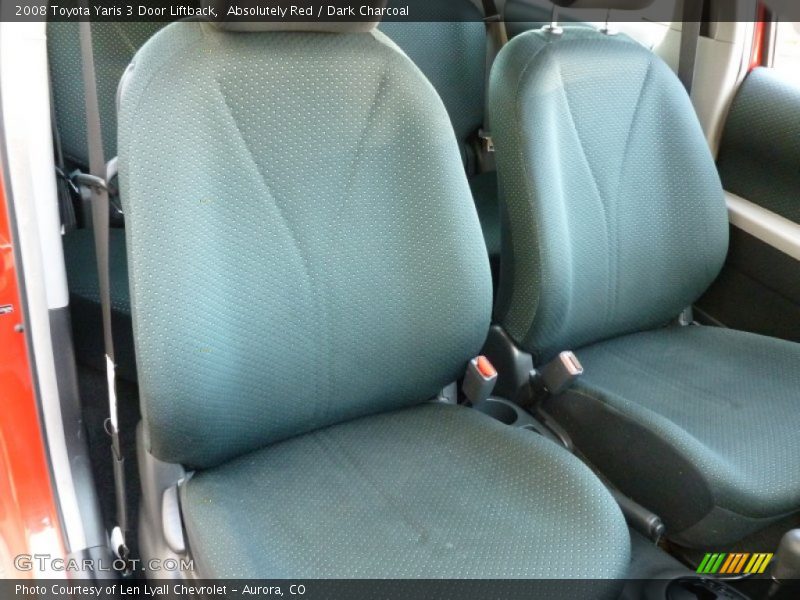 Absolutely Red / Dark Charcoal 2008 Toyota Yaris 3 Door Liftback