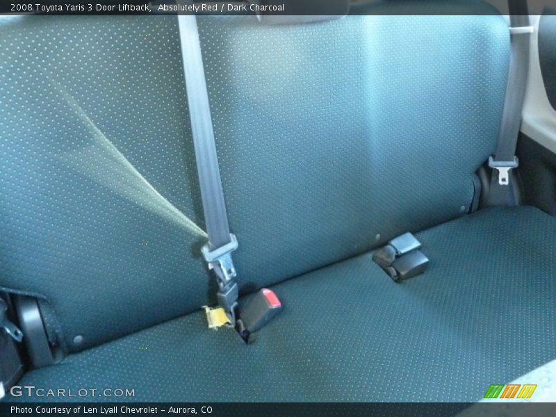 Absolutely Red / Dark Charcoal 2008 Toyota Yaris 3 Door Liftback