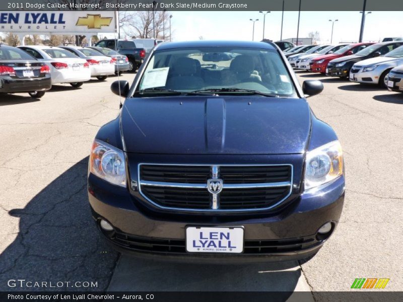 Blackberry Pearl / Dark Slate/Medium Graystone 2011 Dodge Caliber Mainstreet
