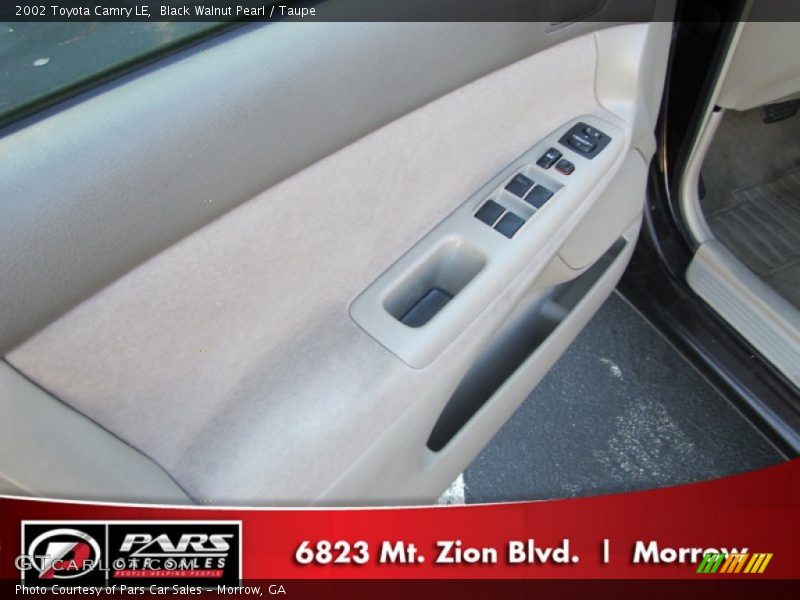 Black Walnut Pearl / Taupe 2002 Toyota Camry LE