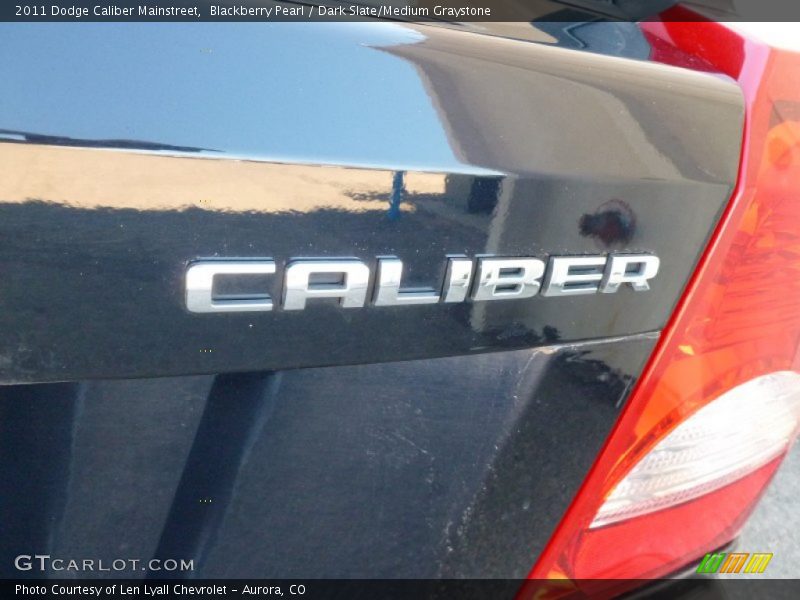 Blackberry Pearl / Dark Slate/Medium Graystone 2011 Dodge Caliber Mainstreet