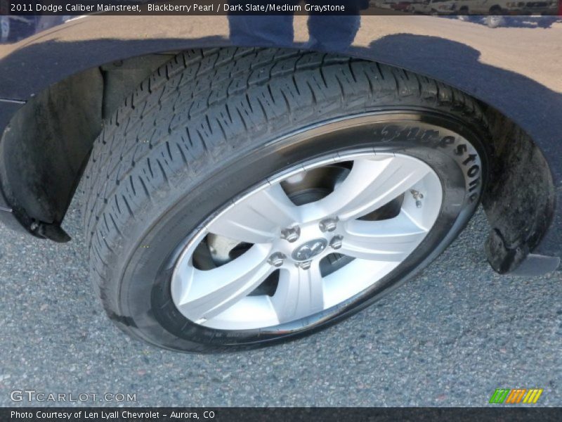 Blackberry Pearl / Dark Slate/Medium Graystone 2011 Dodge Caliber Mainstreet