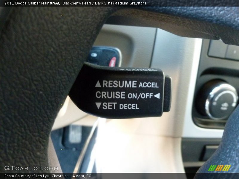 Blackberry Pearl / Dark Slate/Medium Graystone 2011 Dodge Caliber Mainstreet