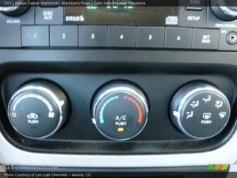 Blackberry Pearl / Dark Slate/Medium Graystone 2011 Dodge Caliber Mainstreet