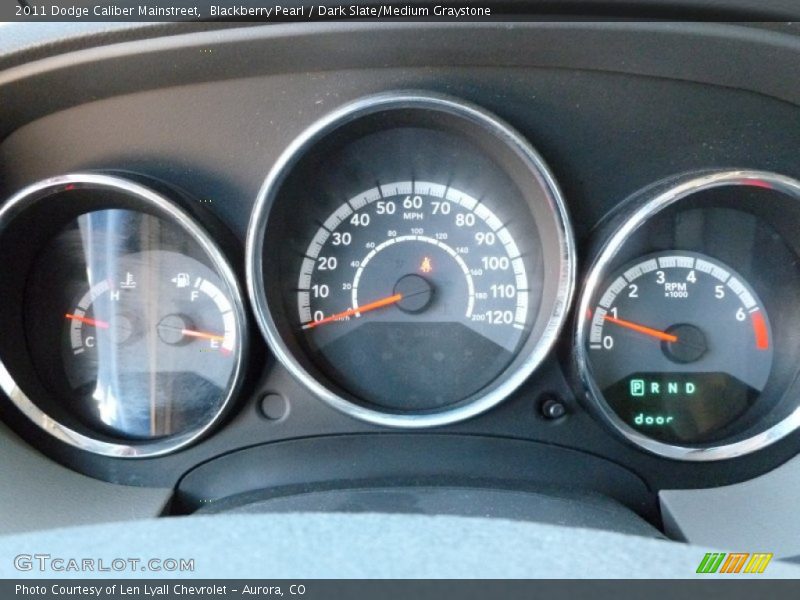 Blackberry Pearl / Dark Slate/Medium Graystone 2011 Dodge Caliber Mainstreet