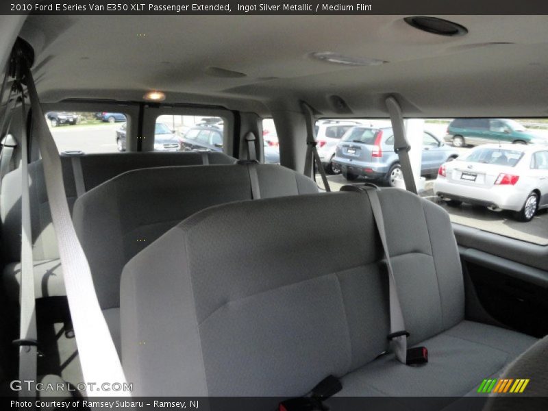 Ingot Silver Metallic / Medium Flint 2010 Ford E Series Van E350 XLT Passenger Extended