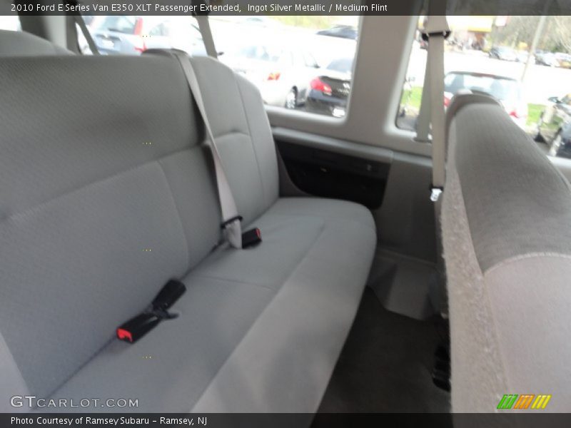 Ingot Silver Metallic / Medium Flint 2010 Ford E Series Van E350 XLT Passenger Extended