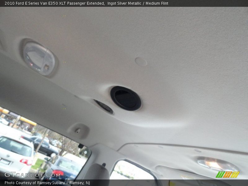 Ingot Silver Metallic / Medium Flint 2010 Ford E Series Van E350 XLT Passenger Extended