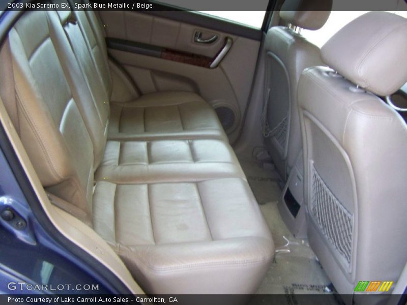 Spark Blue Metallic / Beige 2003 Kia Sorento EX