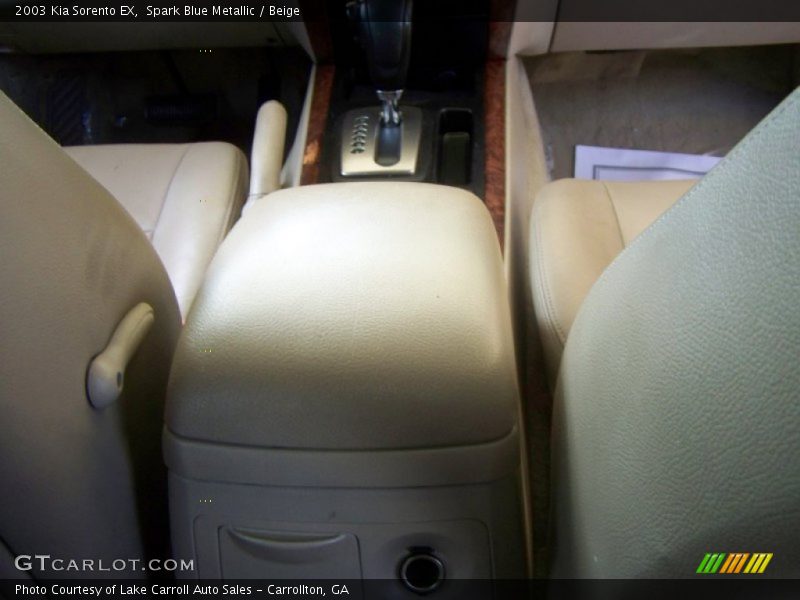 Spark Blue Metallic / Beige 2003 Kia Sorento EX