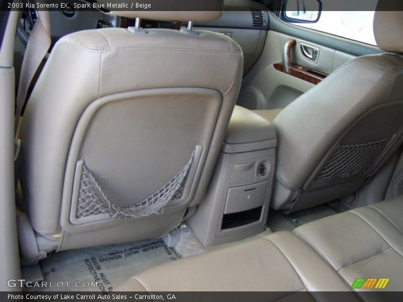 Spark Blue Metallic / Beige 2003 Kia Sorento EX