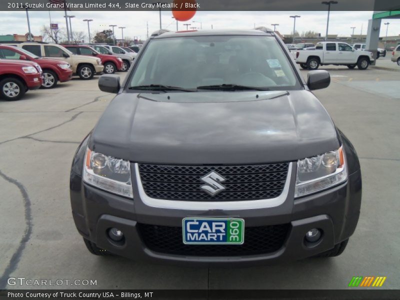 Slate Gray Metallic / Black 2011 Suzuki Grand Vitara Limited 4x4