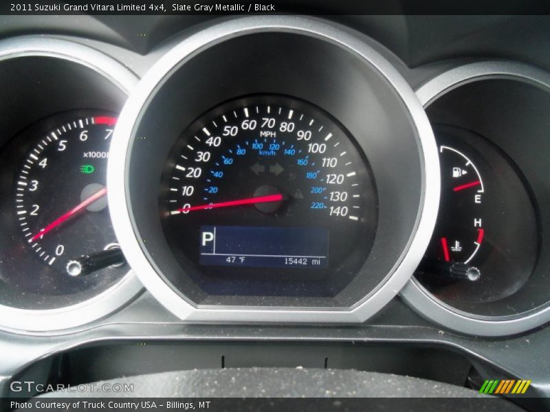  2011 Grand Vitara Limited 4x4 Limited 4x4 Gauges