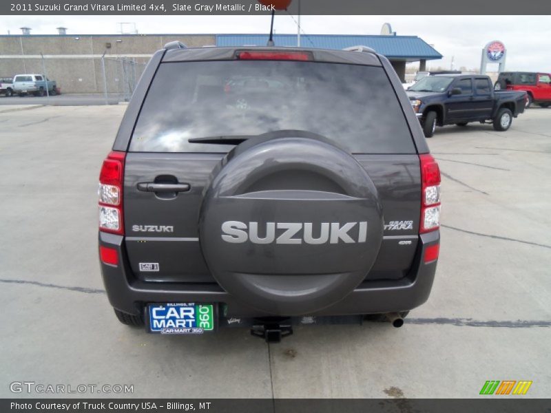 Slate Gray Metallic / Black 2011 Suzuki Grand Vitara Limited 4x4