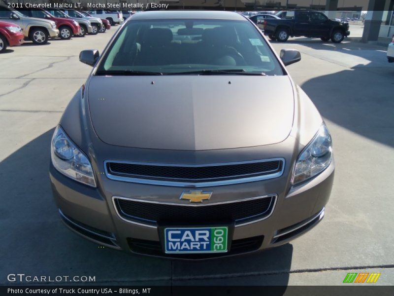 Mocha Steel Metallic / Ebony 2011 Chevrolet Malibu LT