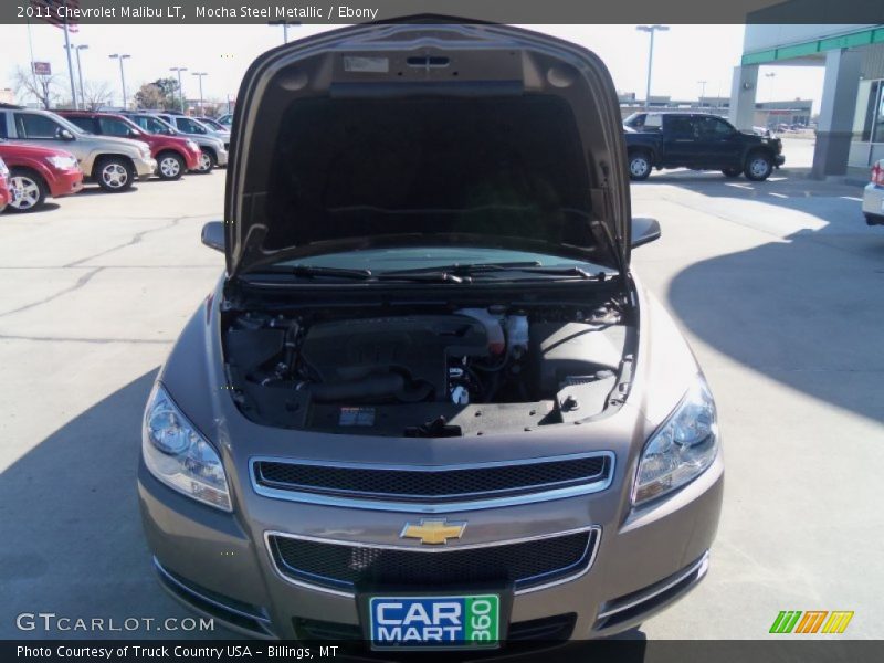 Mocha Steel Metallic / Ebony 2011 Chevrolet Malibu LT