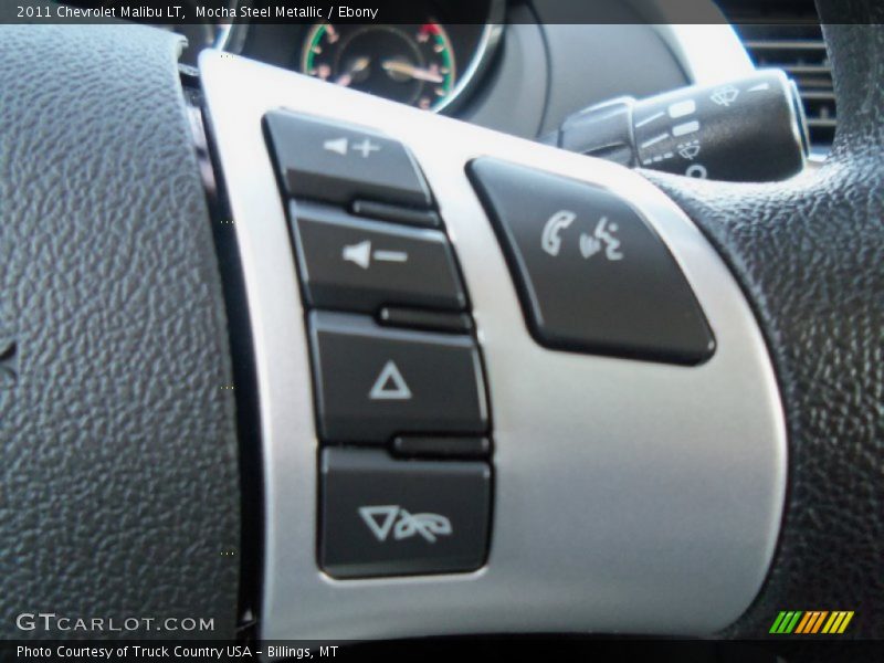Mocha Steel Metallic / Ebony 2011 Chevrolet Malibu LT