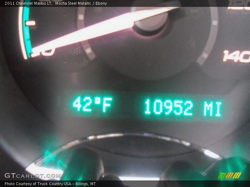 Mocha Steel Metallic / Ebony 2011 Chevrolet Malibu LT