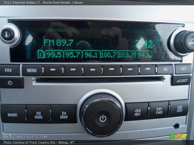 Mocha Steel Metallic / Ebony 2011 Chevrolet Malibu LT